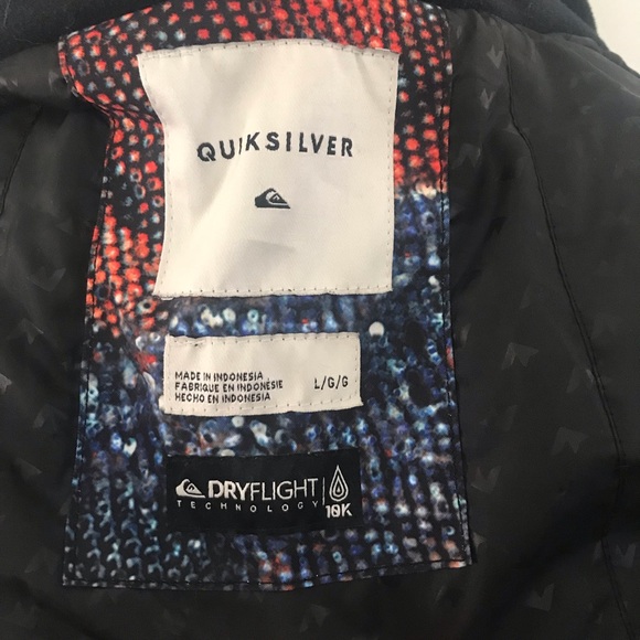 QUICKSILVER Travis Rice Inspired TR Mission Snow Jacket Unisex Multicoloured - Picture 8 of 12